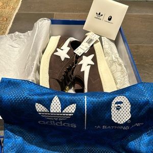 Adidas Campus 80s BAPE 30th anniversary brown never worn